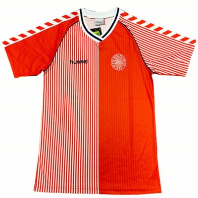 デンマークホームユニフォーム1986赤と白 ヴィンテージジャージ J League Shop 2