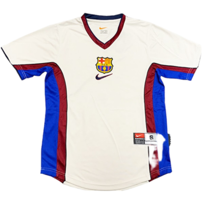 FCバルセロナアウェイユニフォーム1998/99 ヴィンテージジャージ J League Shop 2