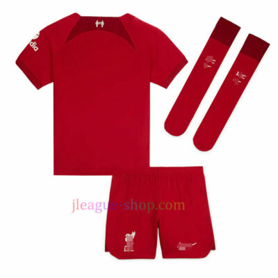リバプールホームユニフォームキット2022/23キッズ キッズ J League Shop 3
