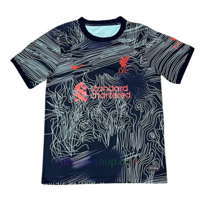 リバプールトレーニングジャージー2022/23濃紺 スポーツウェア J League Shop 2