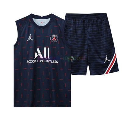 パリサンジェルマンノースリーブトレーニングスーツ2022/23青全 スポーツウェア J League Shop 2