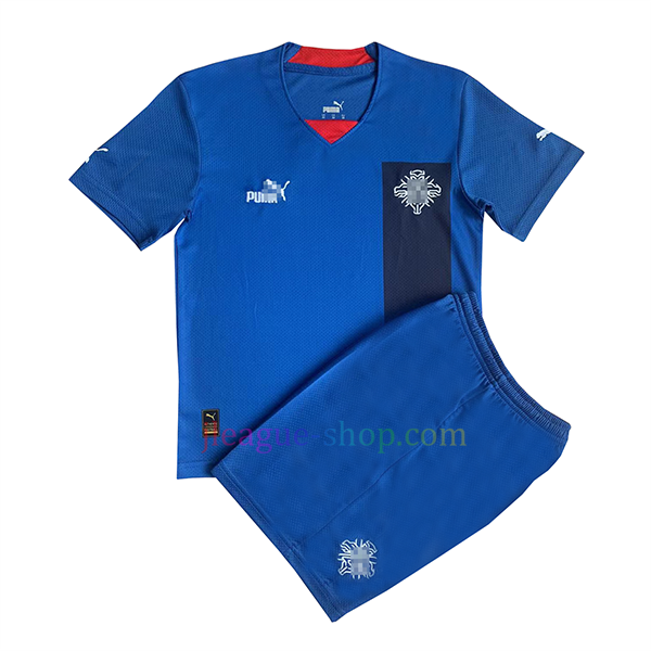 サッカーアイスランド代表ホームユニフォームキット2022キッズ サッカーアイスランド代表ホームユニフォームキット2022キッズ