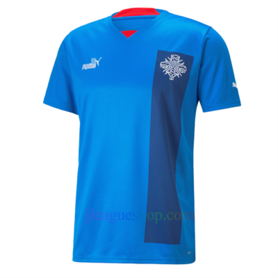 サッカーアイスランド代表ホームユニフォーム2022