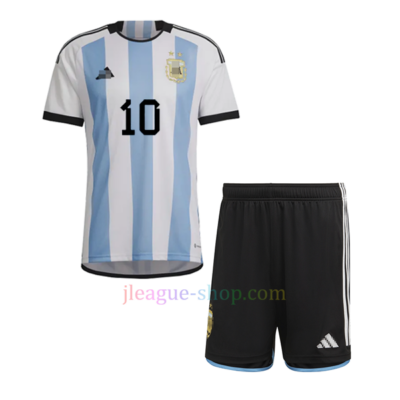 アルゼンチン代表ホームユニフォームキット2022/23リオネル・メッシキッズ アルゼンチン代表 J League Shop 3
