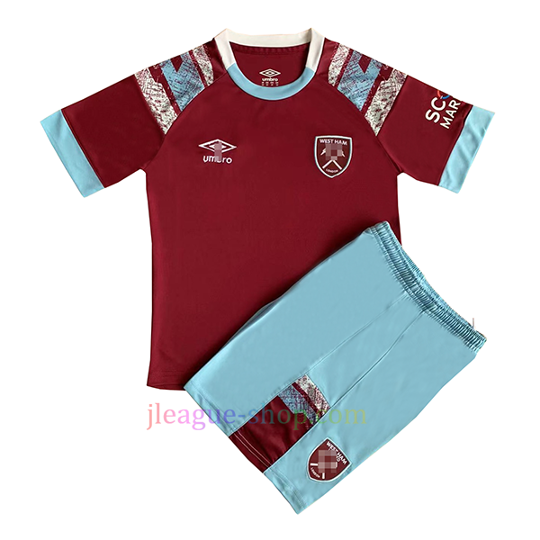 ウェストハムユナイテッドホームユニフォームキット22 23キッズ J League Shop