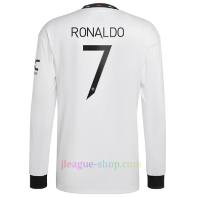 マンチェスターユナイテッドアウェイユニフォーム2022/23ロナウドUEFA長袖 アマチュア版 J League Shop 2