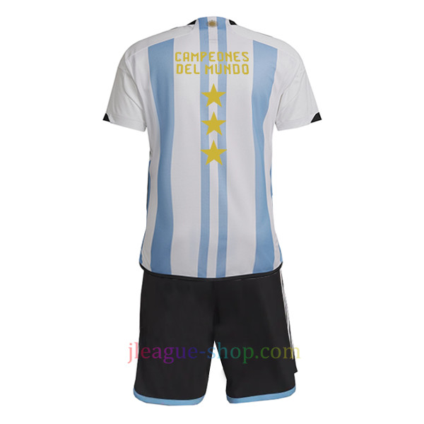 アルゼンチン代表三つ星 ホームユニフォームキット2022キッズ アルゼンチン代表 J League Shop 5