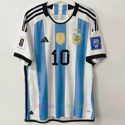 アルゼンチン代表ホームユ三つ星2022リオネル・メッシプレイヤーバージョン
