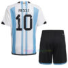 アルゼンチン代表ホーム2022/23リオネル・メッシサインキッズ FIFA 2022 J League Shop 6