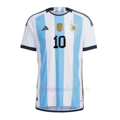 アルゼンチン代表ホームユニフォーム2022/23リオネル・メッシサインプレイヤーバージョン FIFA 2022 J League Shop 3