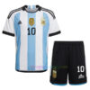 アルゼンチン代表ホーム三つ星2022/23リオネル・メッシサインキッズ FIFA 2022 J League Shop 7