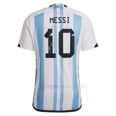 アルゼンチン代表ホーム三つ星2022/23リオネル・メッシサイン FIFA 2022 J League Shop 2