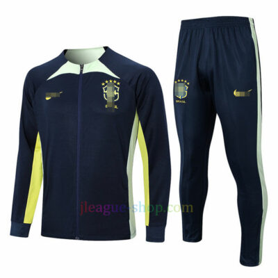 ブラジル代表ロングジップジャケットキット2022/23ロイヤルブルー スポーツウェア J League Shop 2