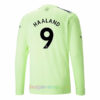 マンチェスターシティサードユニフォーム2022/23ハーランド長袖 アマチュア版 J League Shop 6