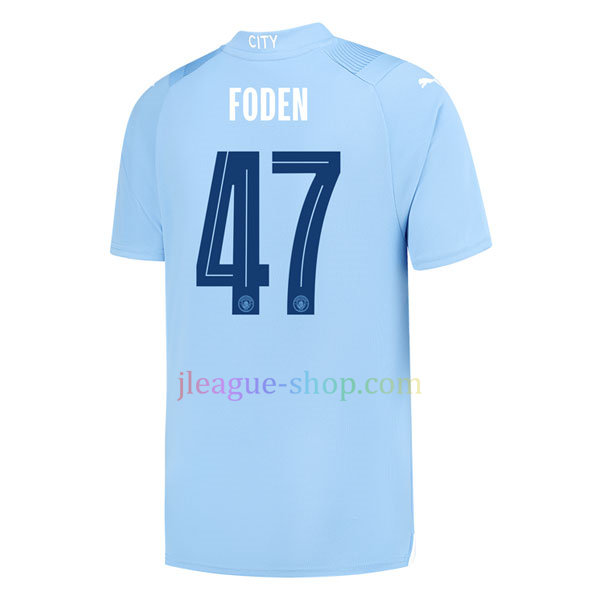 マンチェスターシティホームユニフォーム2023/24UEFAフォーデン - J