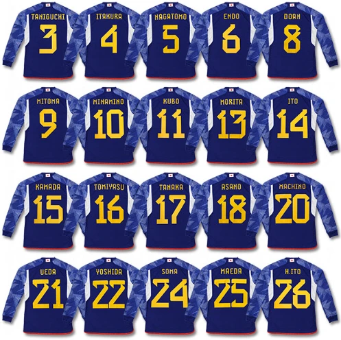 サッカー日本代表。サイズL サッカー日本代表。サイズL。長袖