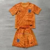 イングランド代表ゴールキーパーユニフォーム2024キッズオレンジ