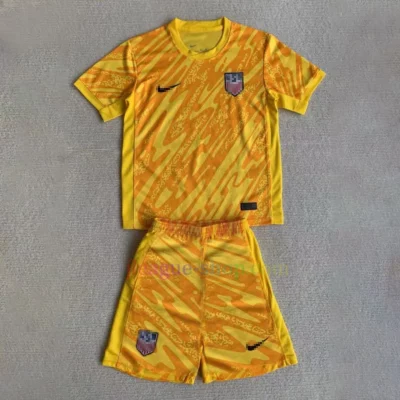 サッカーアメリカ合衆国代表ゴールキーパーユニフォーム2024キッズ黄