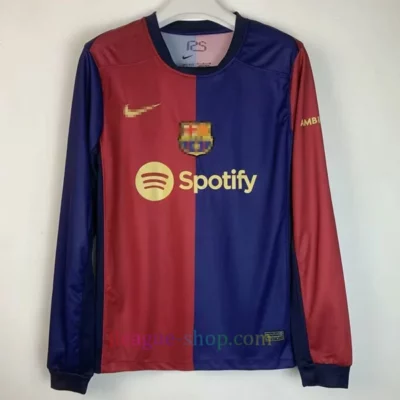 FCバルセロナホームユニフォーム2024/25長袖