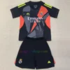 レアルマドリードゴールキーパーユニフォーム2024/25キッズブラック