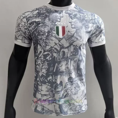イタリア代表特別版ユニフォーム2024 プレイヤーバージョン白