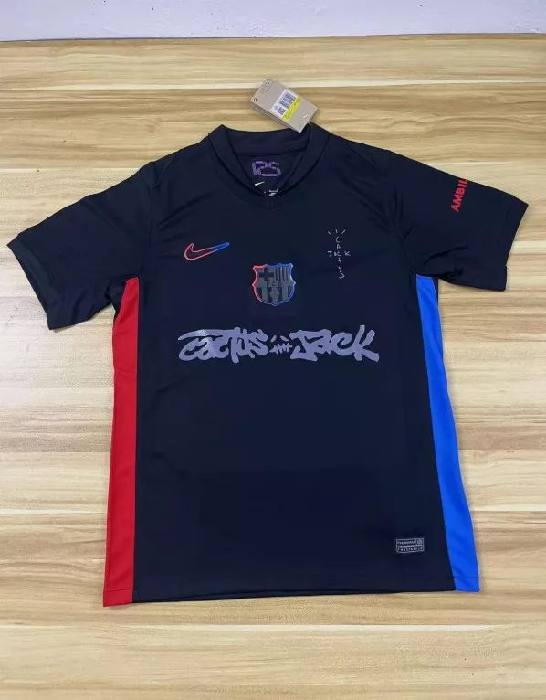 FCバルセロナアウェイユニフォーム2024/25travis scott