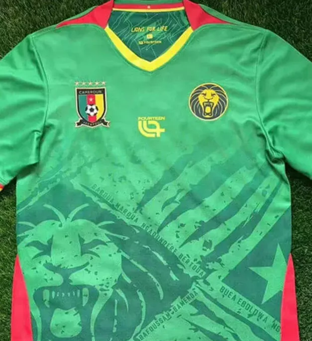 サッカーカメルーン代表ホームユニフォーム2025