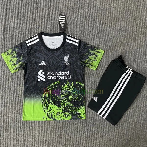 リバプール特別版ユニフォーム2025/26キッズ黒緑 - J League