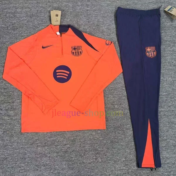 FCバルセロナハーフジップトレーニングスーツ2025/26キッズ-プレイヤー