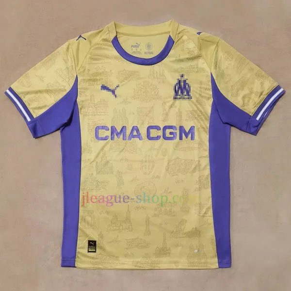 オリンピック•マルセイユ ユニホーム アウェイ オリンピックマルセイユ 25-26 アウェイ 半袖レプリカユニフォーム